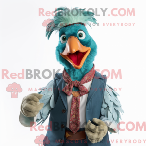 Blågrønn Rooster...