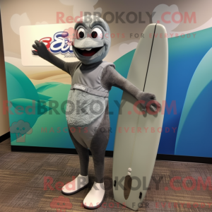 Grijze surfplank...