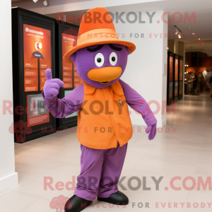 Paars-oranje...