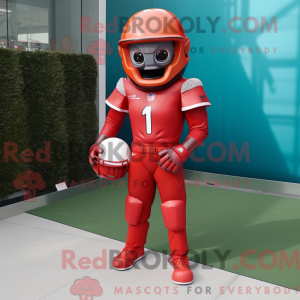 Red American Football...
