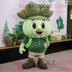 Forest Green Turnip mascot...