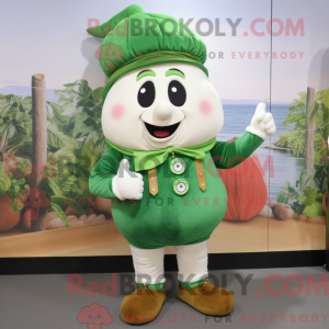 Forest Green Turnip mascot...