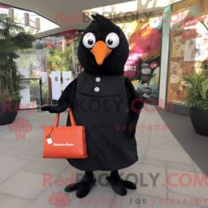 Merel mascotte kostuum...