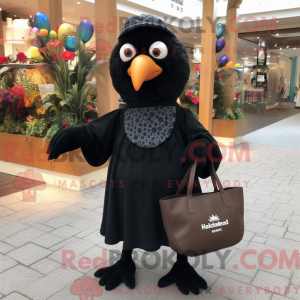Blackbird maskot drakt...