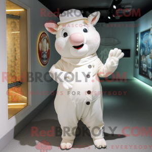 Máscara White Sow com...