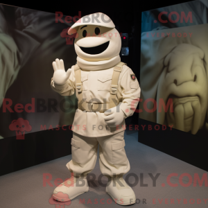 Cream Army Soldier...