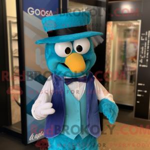 Postava maskota Teal...