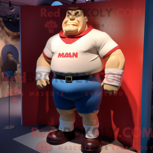 Strongman-mascottekostuumka...