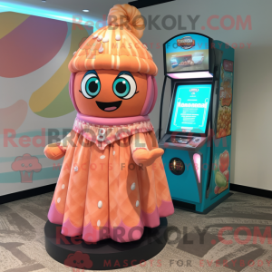 Peach Gumball Machine...