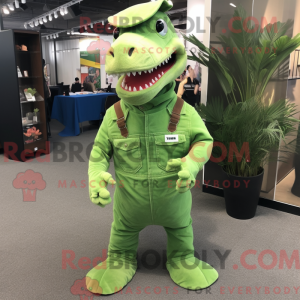 Limegrønn T Rex...