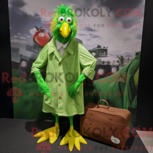 Lime Green Roosters...