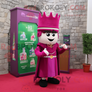 Postava maskota Magenta...