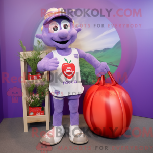 Lavender Tomato Maskottchen...