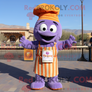 Lavender Paella mascot...