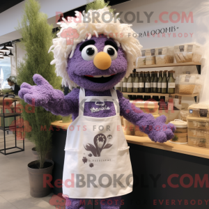Lavender Paella mascot...