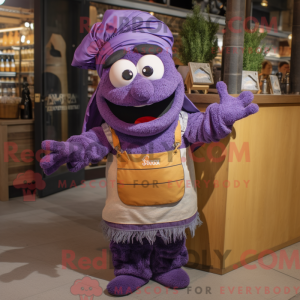 Lavendel Paella mascotte...