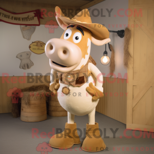 Tan Hereford...