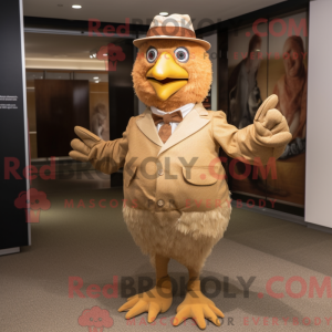Tan Hens maskotdraktfigur...