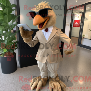 Tan Hens maskotdraktfigur...