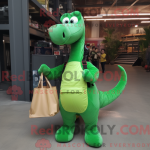 Grønn Brachiosaurus...