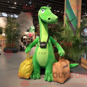 Grønn Brachiosaurus...