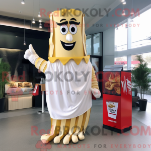 Creme pommes frites maskot...