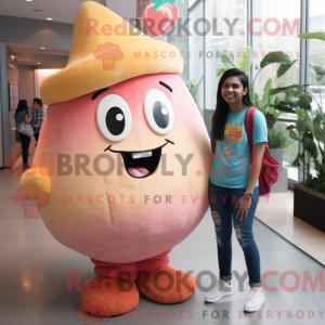 Peach Lasagna mascot...