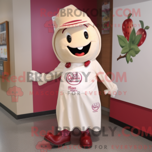 Cream Raspberry maskot...