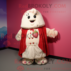 Cream Raspberry maskot...