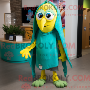 Disfraz de mascota de Teal...