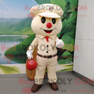Cream Cherry mask drakt...