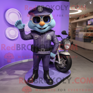 Postava maskota policejního...