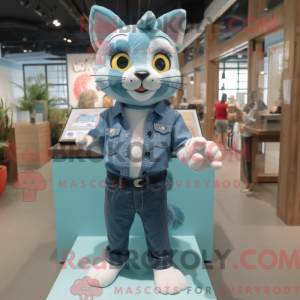 Disfraz de mascota de Teal...