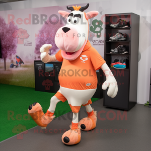 Peach Holstein Cow...