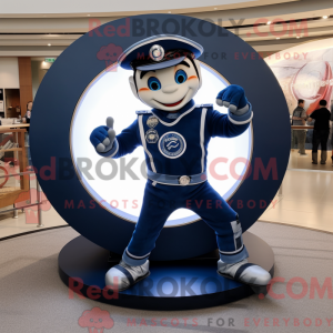 Navy Contortionist maskot...