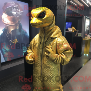Costume mascotte d Anaconda...