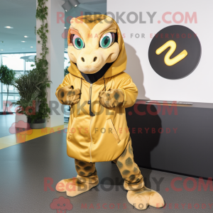 Costume mascotte d Anaconda...