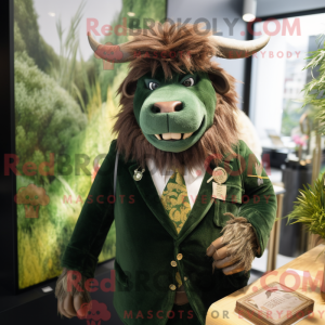 Costume mascotte de yak...