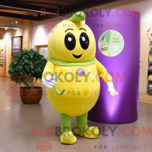 Costume mascotte de raisin...
