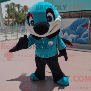 Disfraz de mascota Teal...
