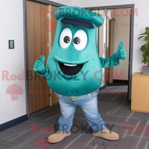 Postava maskota Teal...