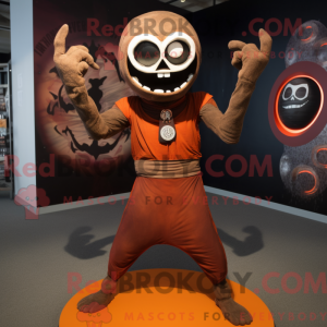 Rust Undead mascottekostuum...
