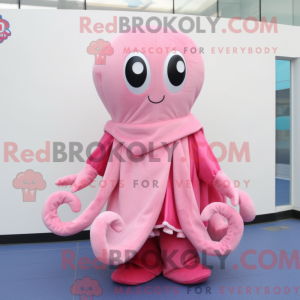Disfraz de mascota pulpo...
