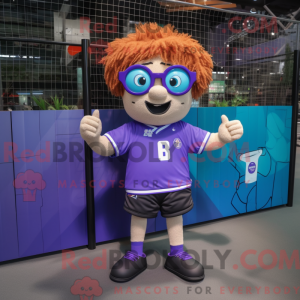 Lilla Volleyball Net maskot...