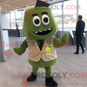 Olive Nachos mascot costume...