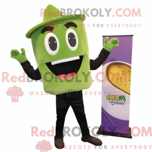 Olive Nachos Maskottchen...