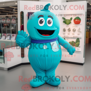 Disfraz de mascota Teal...