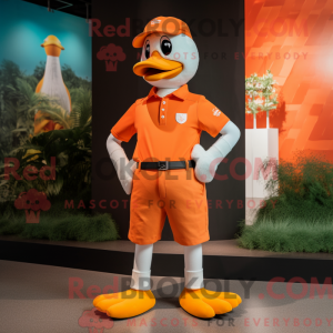 Disfraz de mascota Orange...