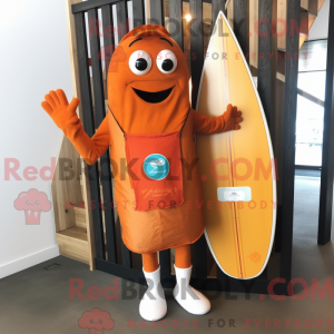 Postava maskota Orange...