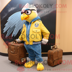 Costume de mascotte de geai...